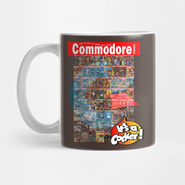 Classic Commodore 64 Commodore Format Covers by Meta Cortex